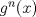 TEX: $g^n(x)$