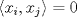 TEX: $\langle x_i, x_j\rangle = 0$