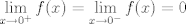 TEX: $$\lim_{x\to 0^+}f(x)=\lim_{x\to 0^-}f(x)=0$$