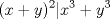 TEX: $\displaystyle (x+y)^{2}|x^{3}+y^{3}$ 