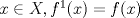 TEX: $x\in X, f^1(x)=f(x)$