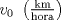 TEX: $v_0\ \left( \frac{\text{km}}{\text{hora}}\right)$