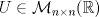 TEX: $U\in\mathcal{M}_{n\times n}(\mathbb{R})$