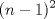 TEX: \[(n-1)^2\]