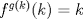 TEX: $f^{g(k)}(k)=k$