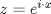 TEX: $z = e^{i \cdot x}$