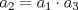 TEX: $a_{2}=a_{1}\cdot a_{3}$