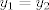 TEX: $y_1=y_2$