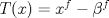 TEX: $T(x)=x^f-\beta^f$