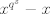 TEX: $x^{q^s}-x$