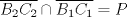 TEX: $\overline{B_2C_2}\cap \overline{B_1C_1}=P$