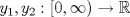 TEX: $y_1 , y_2:[0,\infty)\rightarrow \mathbb{R}$