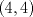 TEX: $(4,4)$