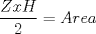 TEX: $\dfrac{ZxH}{2}= Area$