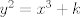 TEX: $y^2=x^3+k$