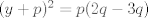 TEX: $(y+p)^2=p(2q-3q)$