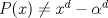 TEX: $P(x)\neq x^d-\alpha^d$