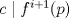 TEX: $c\mid f^{i+1}(p)$