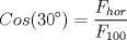 TEX: \[Cos(30)=\frac{F_{hor}}{F_{100}}\]