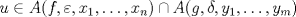 TEX: $u \in A(f, \varepsilon, x_1, \dotsc, x_n) \cap A(g, \delta, y_1, \dotsc, y_m)$