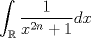 TEX: $\displaystyle\int_{\mathbb{R}} \dfrac{1}{x^{2n}+1}dx$