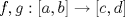 TEX: $f,g: [a,b]\to [c,d]$