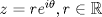 TEX: $z = re^{i \theta}, r \in \mathbb{R}$