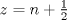 TEX: \( z=n+\frac{1}{2} \)