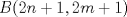 TEX: $B(2n+1,2m+1)$