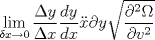 TEX: <br />\[<br />\mathop {\lim }\limits_{\delta x \to 0} \frac{{\Delta y}}{{\Delta x}}\frac{{dy}}{{dx}}\ddot x\partial y\sqrt {\frac{{\partial ^2 \Omega }}{{\partial v^2 }}} <br />\]<br />