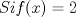 TEX: $Si f(x)=2$