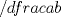 TEX: $/dfrac{a}{b}$