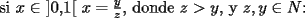 TEX: si $x \in$ ]0,1[ $x=\frac{y}{z}$, donde $z>y$, y $z,y \in N$: