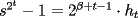 TEX: $s^{2^t}-1=2^{\beta+t-1}\cdot h_t$