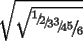 TEX: <br />\[<br />\sqrt {\sqrt {{\raise0.5ex\hbox{$\scriptstyle {{\raise0.5ex\hbox{$\scriptstyle {{\raise0.5ex\hbox{$\scriptstyle {{\raise0.5ex\hbox{$\scriptstyle 1$}<br />\kern-0.1em/\kern-0.15em<br />\lower0.25ex\hbox{$\scriptstyle 2$}}}$}<br />\kern-0.1em/\kern-0.15em<br />\lower0.25ex\hbox{$\scriptstyle 3$}}3}$}<br />\kern-0.1em/\kern-0.15em<br />\lower0.25ex\hbox{$\scriptstyle 4$}}5}$}<br />\kern-0.1em/\kern-0.15em<br />\lower0.25ex\hbox{$\scriptstyle 6$}}} } <br />\]<br />