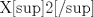 TEX: X<sup>2</sup> 