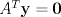 TEX: $A^T \mathbf{y}=\mathbf{0}$