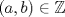 TEX: $(a,b) \in \mathbb{Z}$