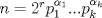 TEX: $n=2^rp_1^{\alpha_1}...p_k^{\alpha_k}$