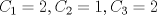 TEX: $C_1=2,C_2=1,C_3=2$