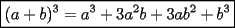 TEX: \boxed{(a+b)^3 = a^3+3a^2b+3ab^2+b^3}