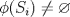 TEX: $\phi(S_i)\not=\varnothing$