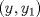 TEX: $(y,y_{1})$