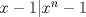 TEX: $x-1|x^n-1$