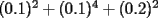 TEX: $(0.1)^2+(0.1)^4+(0.2)^2$