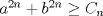 TEX: $a^{2n}+b^{2n}\ge C_n$