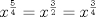 TEX: $x^{\frac{5}{4}}=x^{\frac{3}{2}}=x^{\frac{3}{4}}$