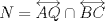 TEX: $N=\overleftrightarrow{AQ}\cap\overleftrightarrow{BC}$