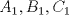 TEX: $$A_{1}, B_{1}, C_{1}$$