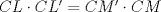 TEX: $CL\cdot CL'=CM'\cdot CM$